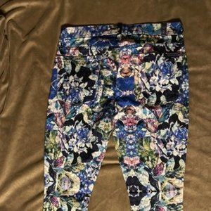 Floral print jeans - 7 for All Mankind